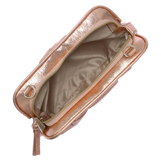 Bolsa Crossbody WESTIES Hbnipigonwe  Sintetico Color Metalico