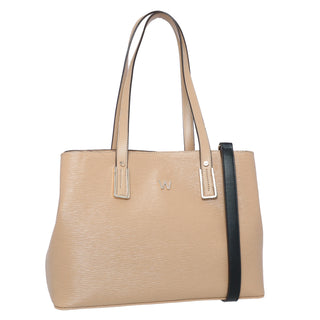 Bolsa Tote WESTIES Hborendainwe  Sintetico Color Beige
