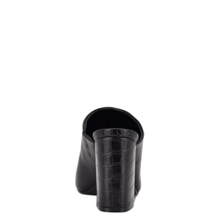 Zapato Destalonado NINE WEST Wnariane  Piel Color Negro