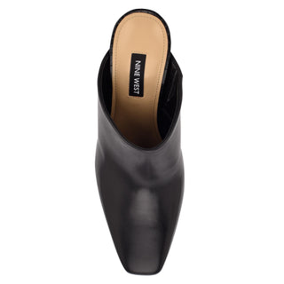 Zapato Destalonado NINE WEST Wnariane  Piel Color Negro
