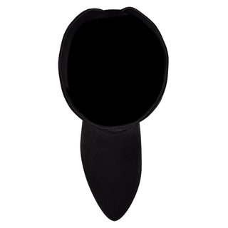 Bota con Tacon NINE WEST Wnbuyah2  Textil Color Negro