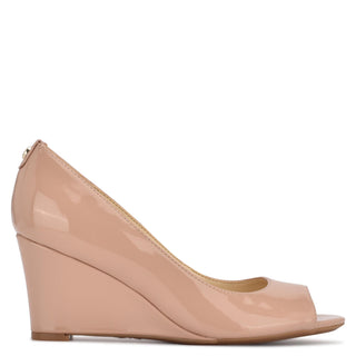 Sandalia de Tacon Corrido NINE WEST Wncape9x93  Sintetico Color Beige