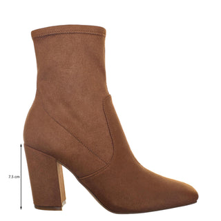 Botín NINE WEST Wnderian2  Textil Color Cafe