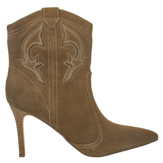 Botín NINE WEST Wnflows  Gamuza Color Cafe
