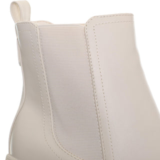 Botín NINE WEST Wnforme3  Sintetico Color Blanco