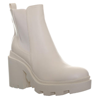 Botín NINE WEST Wnforme3  Sintetico Color Blanco