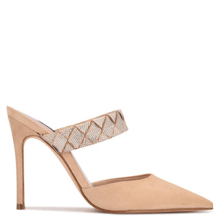 Zapato Destalonado NINE WEST Wnfresah2  Textil Color Beige