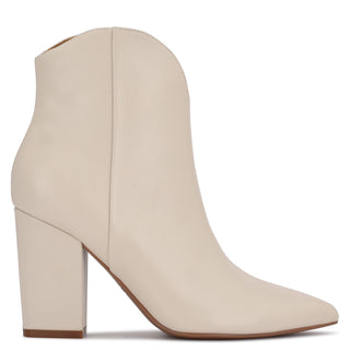 Botín NINE WEST Wnghost  Piel Color Blanco