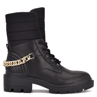Botín con Plataforma NINE WEST Wnihad3  Sintetico Color Negro