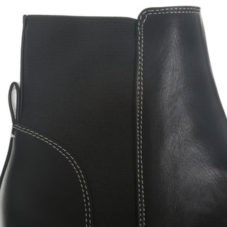 Botín NINE WEST Wnpatrish3  Sintetico Color Negro