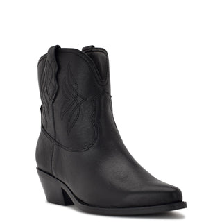 Botín con Tacón NINE WEST Wntexen  Piel Color Negro