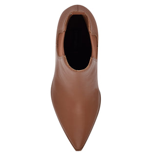 Botín con Tacón NINE WEST Wnwyllis  Piel Color Cafe