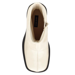 Botín con Plataforma NINE WEST Wngerri3  Charol sintético Color Blanco