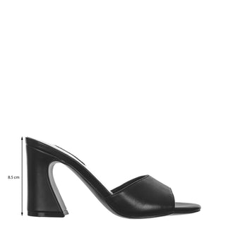 Zapato Destalonado NINE WEST Wnulala  Piel Color Negro