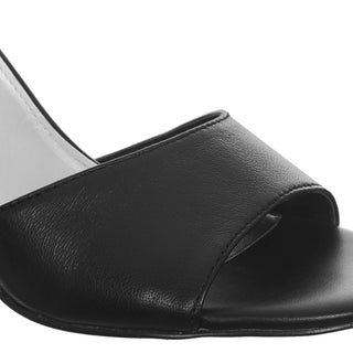 Zapato Destalonado NINE WEST Wnulala  Piel Color Negro