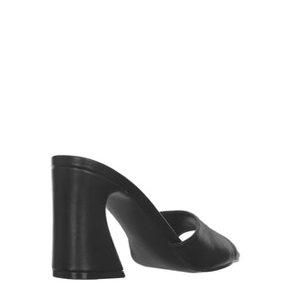 Zapato Destalonado NINE WEST Wnulala  Piel Color Negro