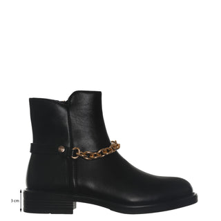 Botín con Tacón NINE WEST Wnnorep  Sintetico Color Negro