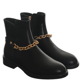 Botín con Tacón NINE WEST Wnnorep  Sintetico Color Negro