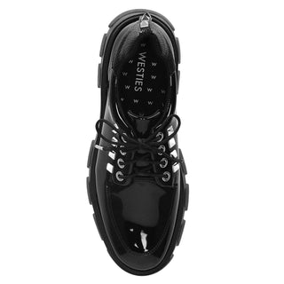 Mocasin WESTIES Wecapdevila  Charol sintético Color Negro