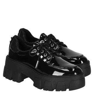 Mocasin WESTIES Wecapdevila  Charol sintético Color Negro
