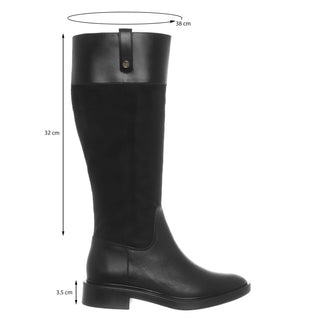 Bota WESTIES Wecarda  Piel Color Negro