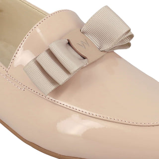 Mocasin WESTIES Wegarat  Charol sintético Color Beige