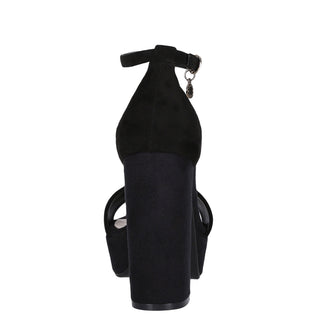 Sandalia WESTIES Wekenedy  Gamuza textil Color Negro