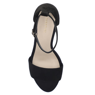 Sandalia WESTIES Wekenedy  Gamuza textil Color Negro