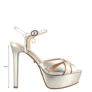 Sandalia WESTIES Welansman  Sintetico Color Metalico
