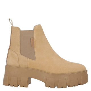 Botín con Tacón WESTIES Wemolko3  Gamuza Color Beige