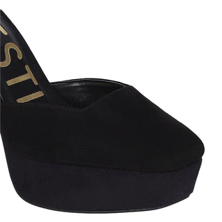 Zapatilla WESTIES Weyesenia  Gamuza textil Color Negro