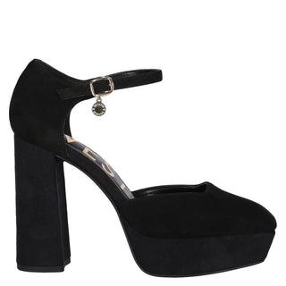 Zapatilla WESTIES Weyesenia  Gamuza textil Color Negro