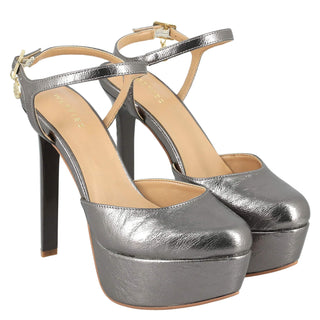 Zapatilla con Plataforma WESTIES Weyolotzin  Sintetico Color Metalico