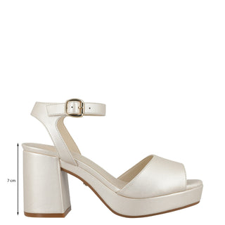 Sandalia WESTIES Wealgovin15  Sintetico Color Blanco