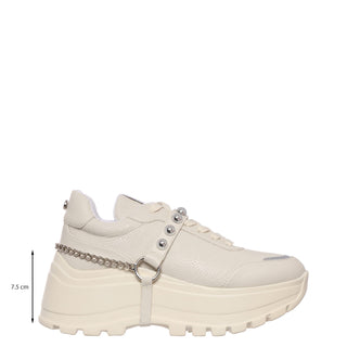 Tenis WESTIES Wearchie  Sintetico Color Beige