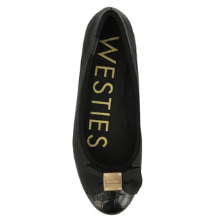 Ballerina WESTIES Weargento2  Charol sintético Color Negro
