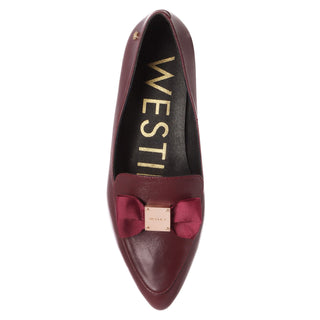 Ballerina WESTIES Wedarcy  Piel Color Vino