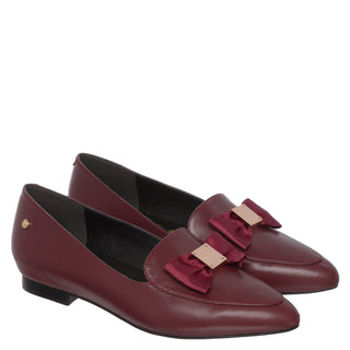 Ballerina WESTIES Wedarcy  Piel Color Vino
