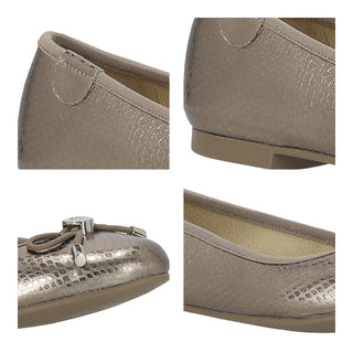 Ballerina WESTIES Weelios2  Piel Color Metalico