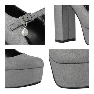 Zapatilla con Plataforma WESTIES Wemorey  Sintetico Color Metalico