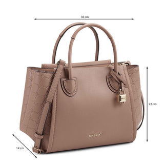 Bolsa de Mano NINE WEST Ngd125006  Sintetico Color Cafe
