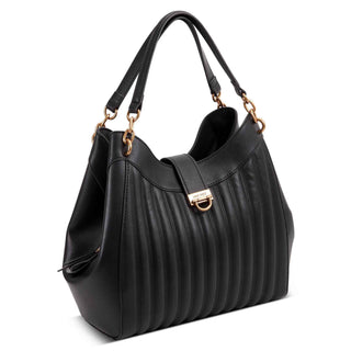 Bolsa Hobo NINE WEST Nbq122023  Sintetico Color Negro