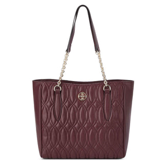 Bolsa Tote NINE WEST Nqg127123  Sintetico Color Vino