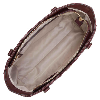 Bolsa Tote NINE WEST Nqg127123  Sintetico Color Vino