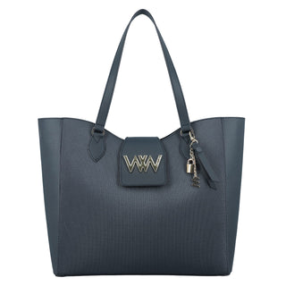Bolsa Tote WESTIES Hbbasreywe  Sintetico Color Azul
