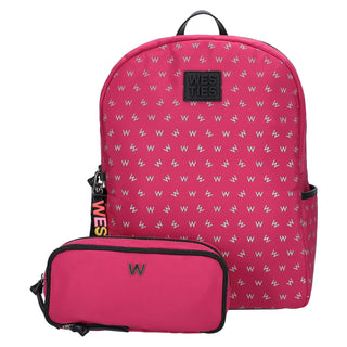Mochila WESTIES Hbhachikowe  Textil Color Rosa