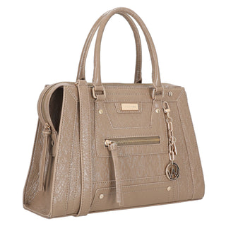 Bolsa de Mano WESTIES Hbgottmikwe  Charol sintético Color Cafe