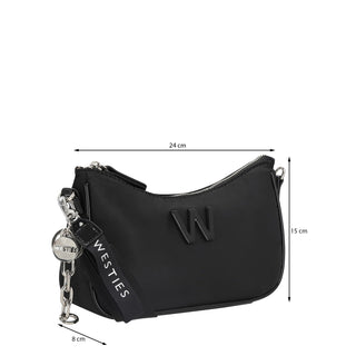 Bolsa Crossbody WESTIES Hbjorgeouswe Bosco Textil Color Negro