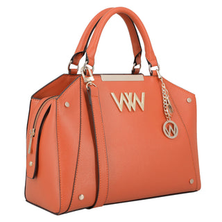 Bolsa de Mano WESTIES Hbdosotwe  Sintetico Color Naranja
