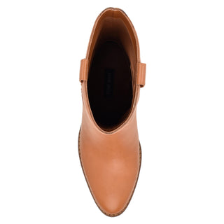 Bota con Tacon NINE WEST Wnhess  Piel Color Cafe